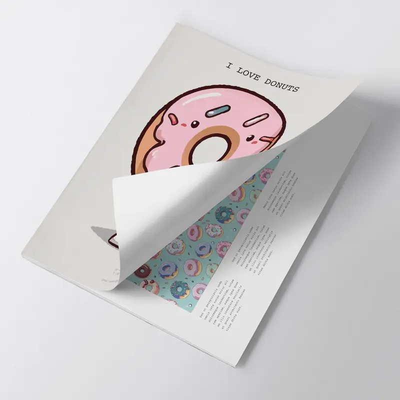 Donut Coloring Book