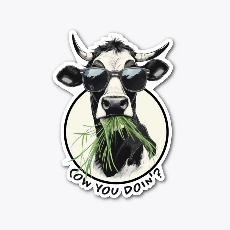 Cow you doin'? T-shirt